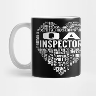 Qa Inspector Heart Mug